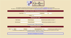 Desktop Screenshot of geneabank.genea16.net