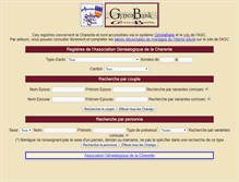 Tablet Screenshot of geneabank.genea16.net